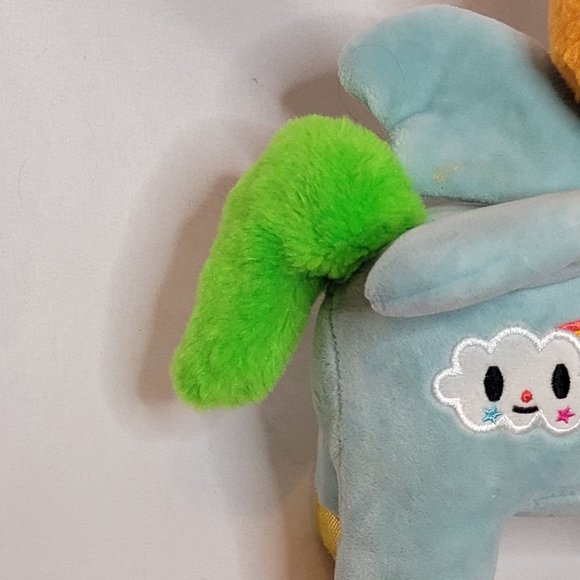 Tokidoki Pixie Rainbow Unicorno Plush 10 Inches Stuffed Unicorn Blue - Picture 3 of 16